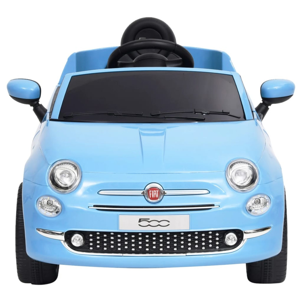Fiat 500 kék gyermek elektromos autó - utánvéttel vagy ingyenes szállítással