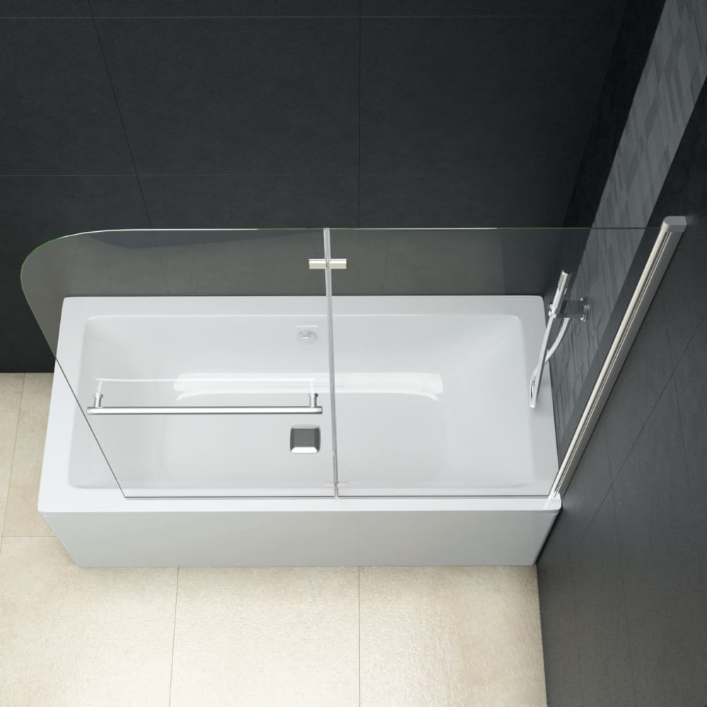 ESG zuhanykabin 2-paneles összecsukható ajtóval 120 x 140 cm - utánvéttel vagy ingyenes szállítással