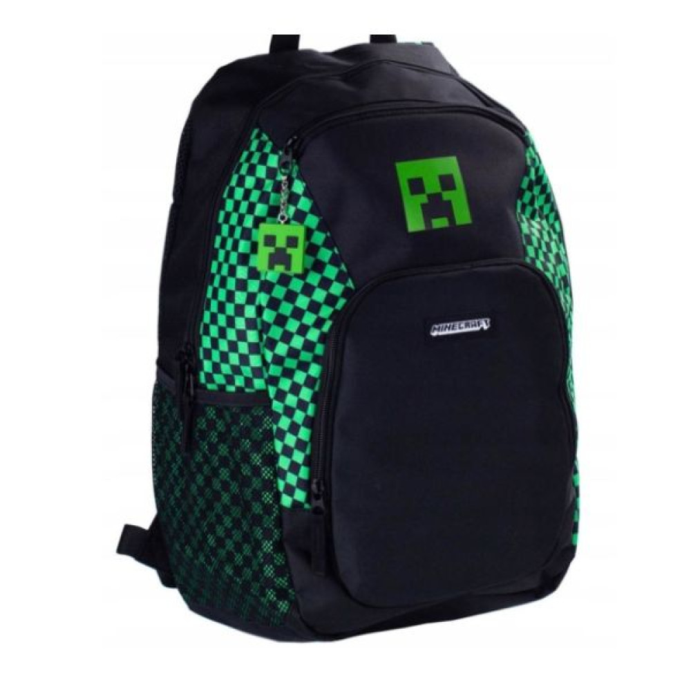 Minecraft nagyméretű hátizsák, iskolatáska - Creeper
