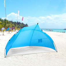 Strandsátor - gyorsan felállítható napvédő sátor (X61) - zöldeskék